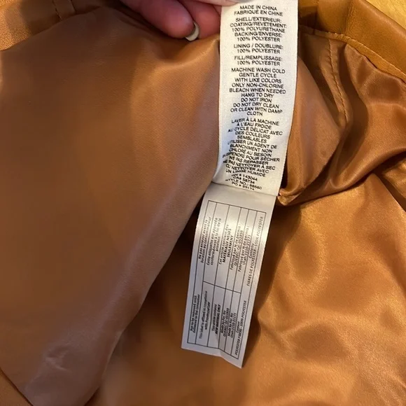 Acec Les Filles Large faux leather jacket - Picture 6 of 8